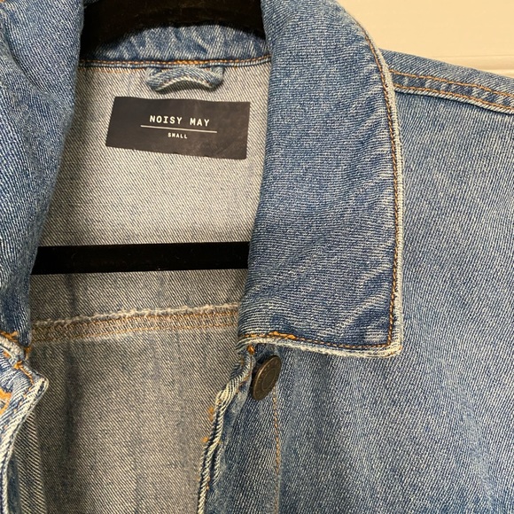 Noisy May Fiona Oversized Jean Jacket - Picture 5 of 6